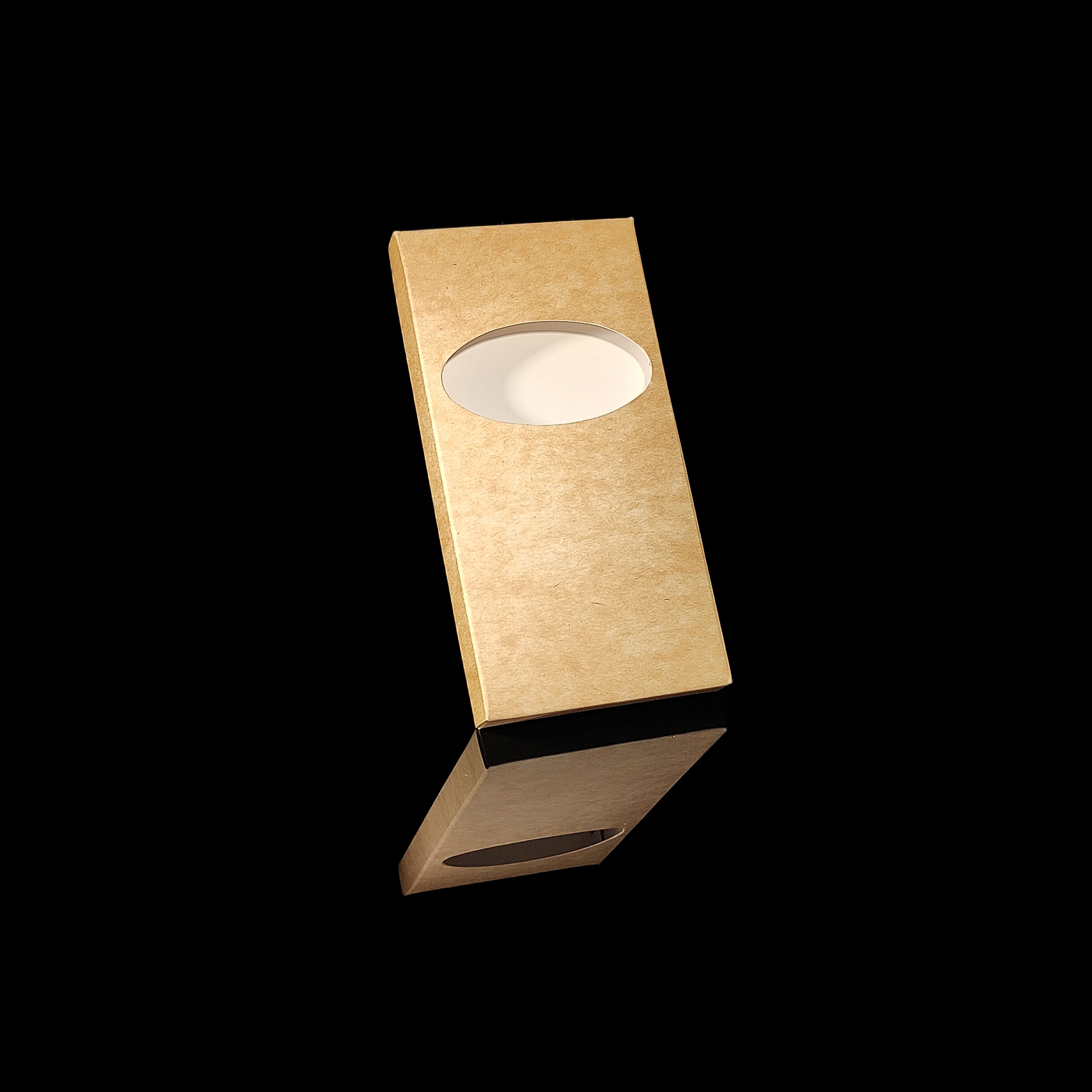 Box for Chocolate Bar, Natural kraft