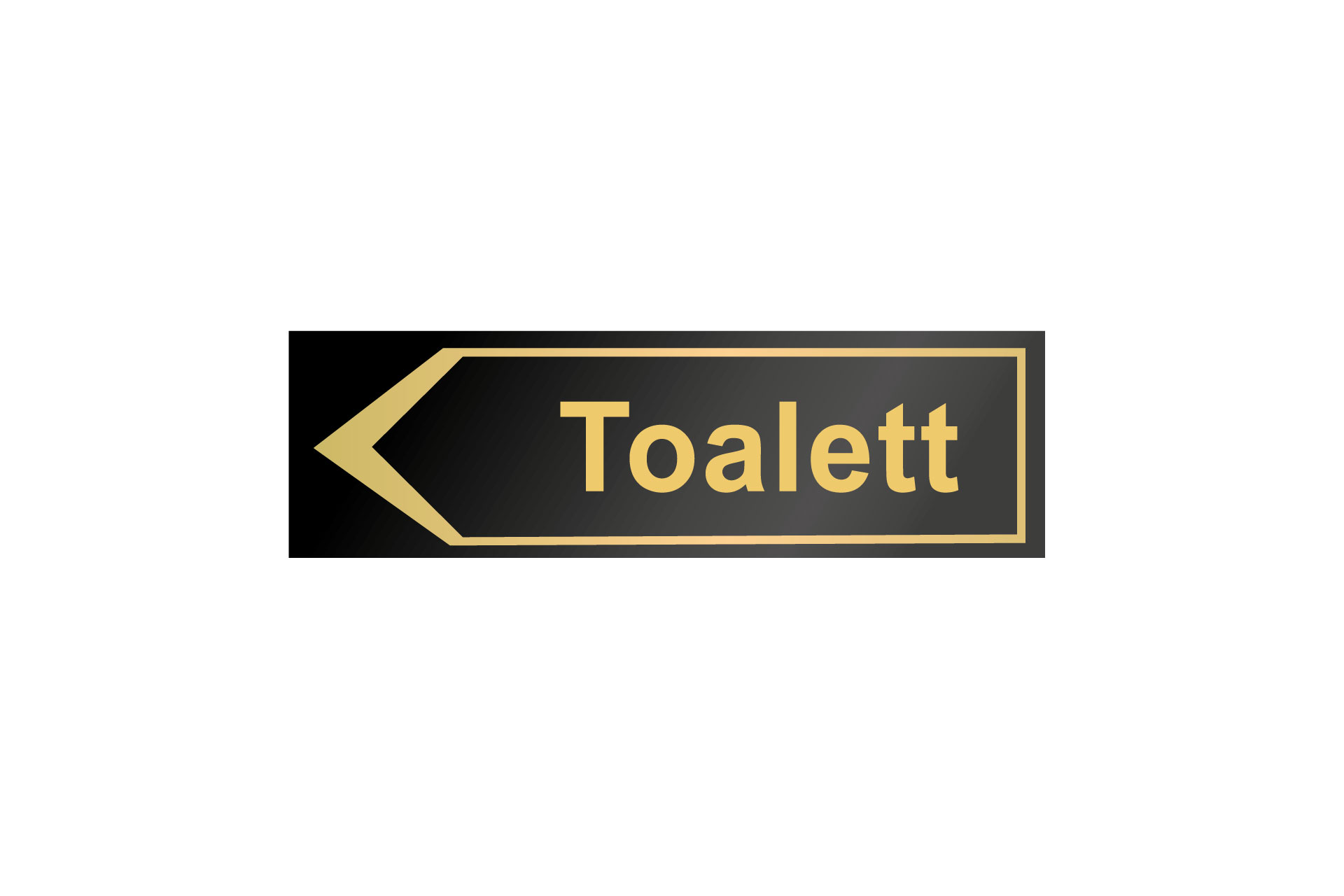 Hänvisningsskylt, Toalett
