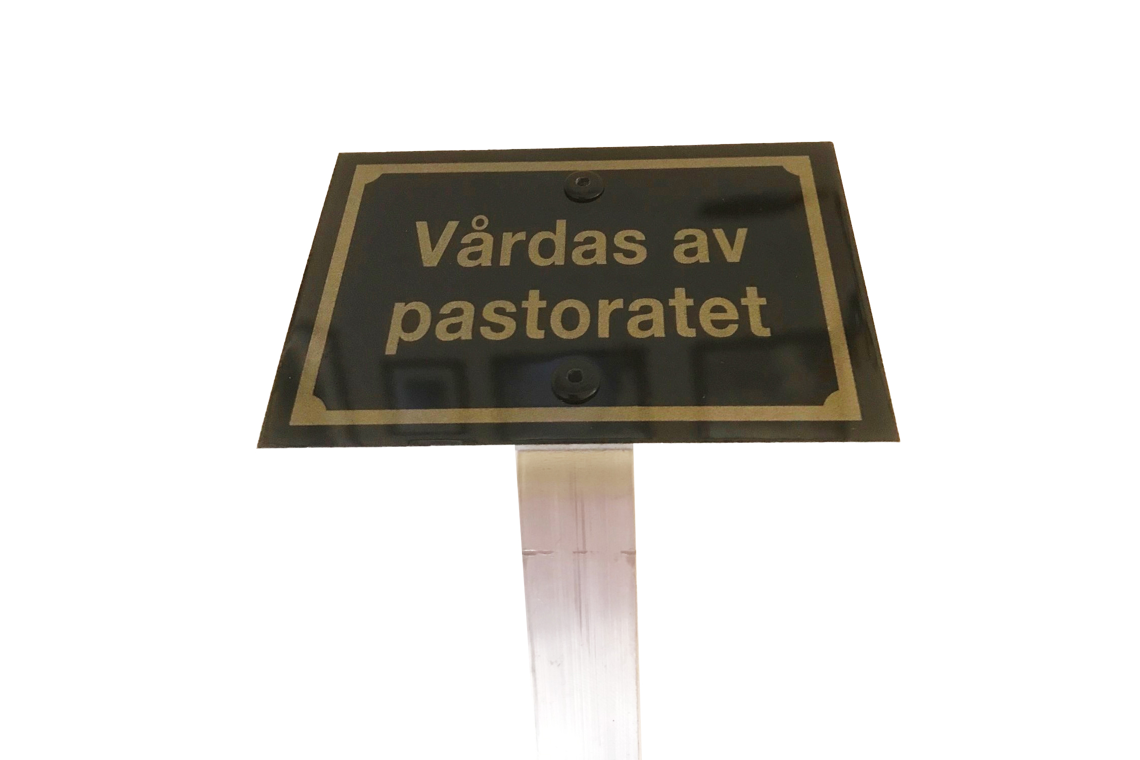 Skylt, Vårdas av pastoratet - 2