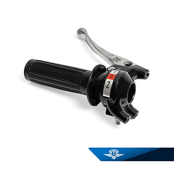 Gear lever 2-speed 682.4, Black/KSZ