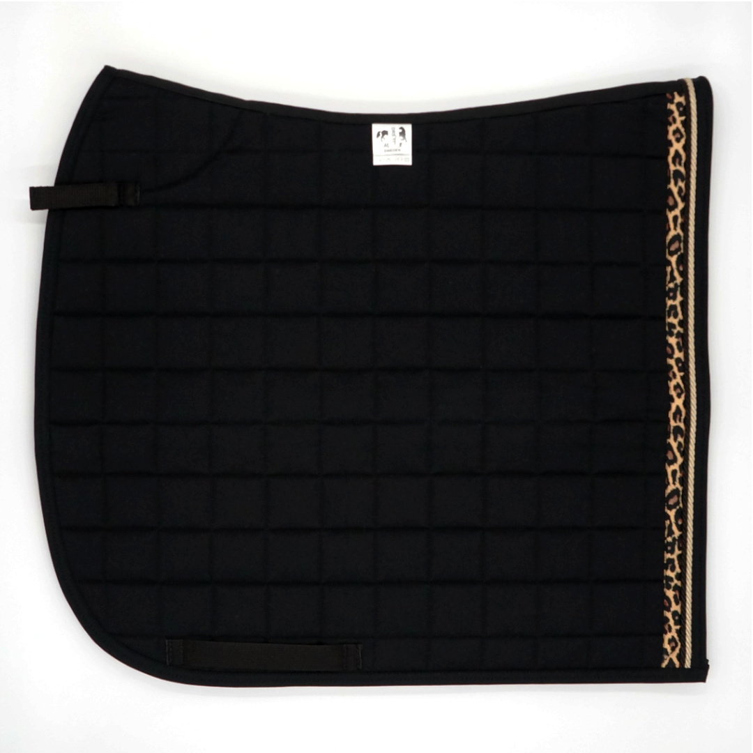 Dressyrschabrak Svart D6, leo/sand - 3