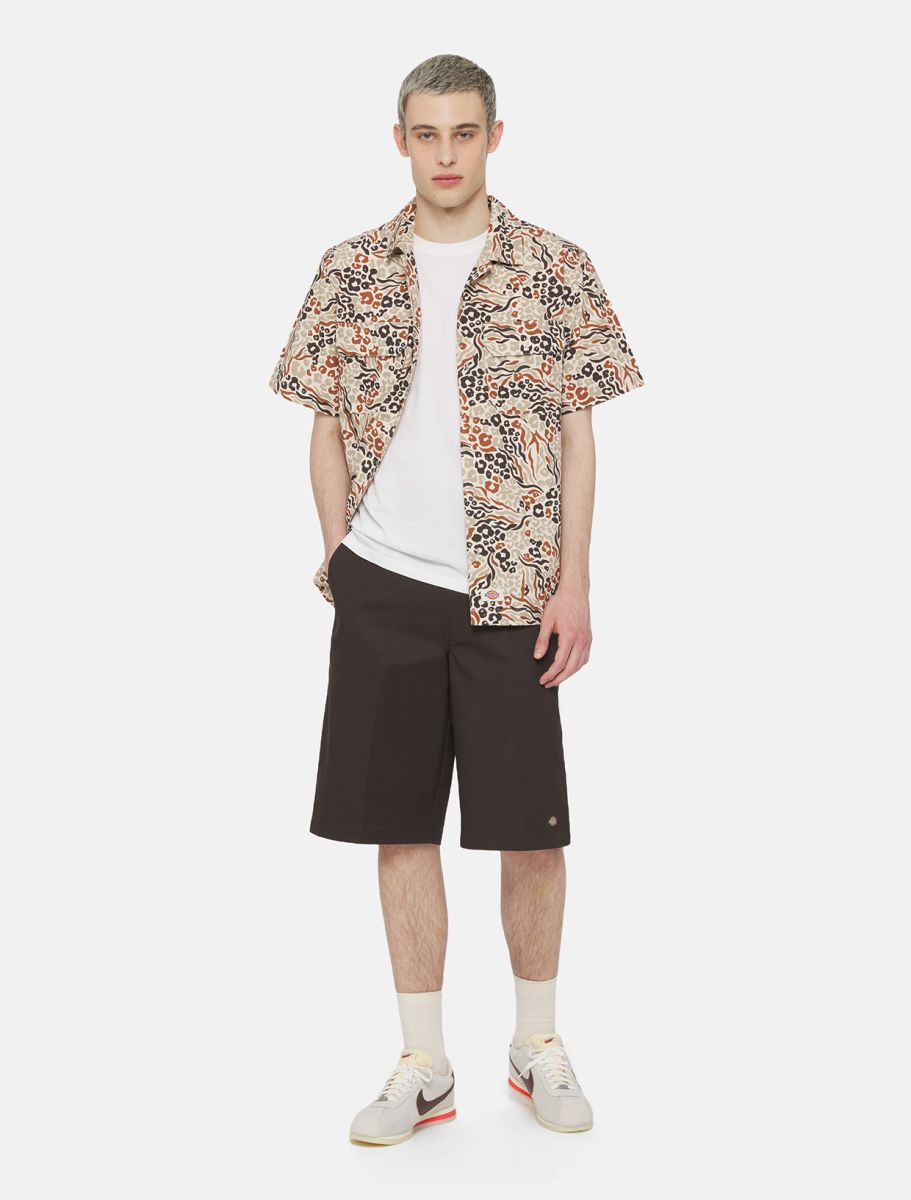 Dickies shorts multipocket 13" dark brown - 5