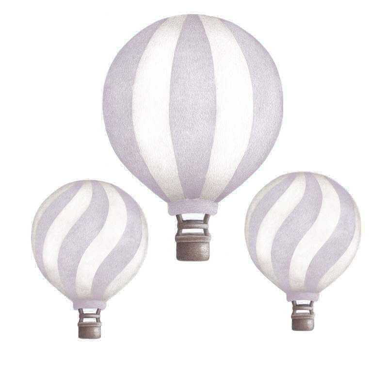 Lavendel Vintage balloner