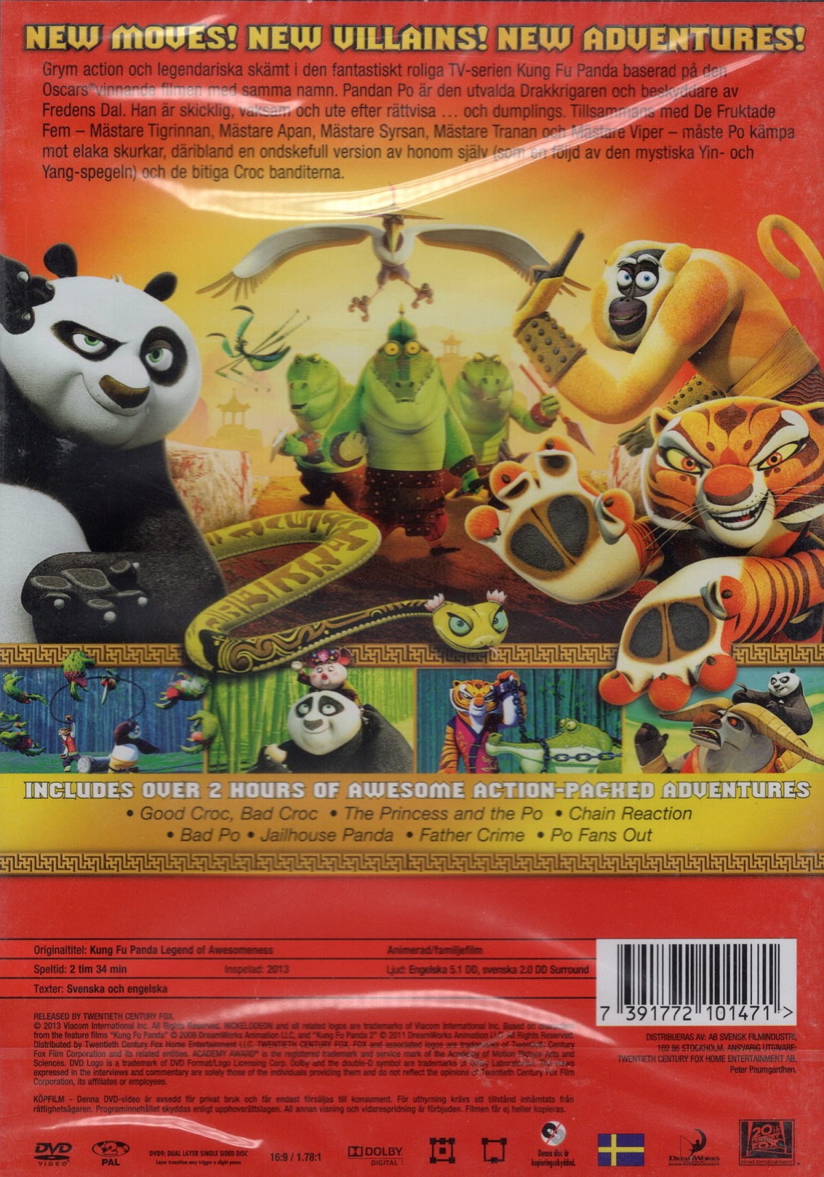 Kung Fu Panda: Legendariska Hemligheter - Volym 1 - Good Croc, Bad Croc - 2