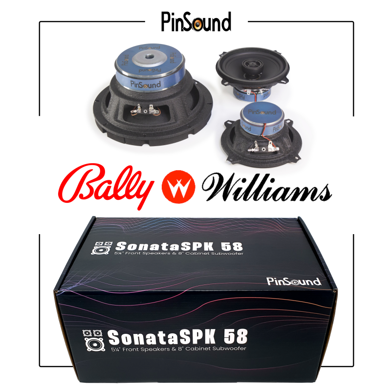PinSound Speakers Kit - Bally Williams