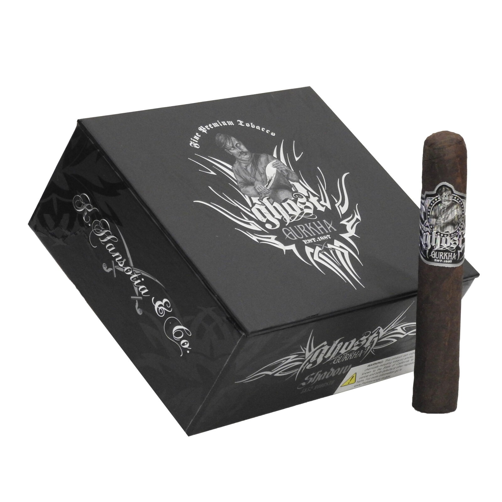Gurkha Ghost Shadow Robusto Box 21p