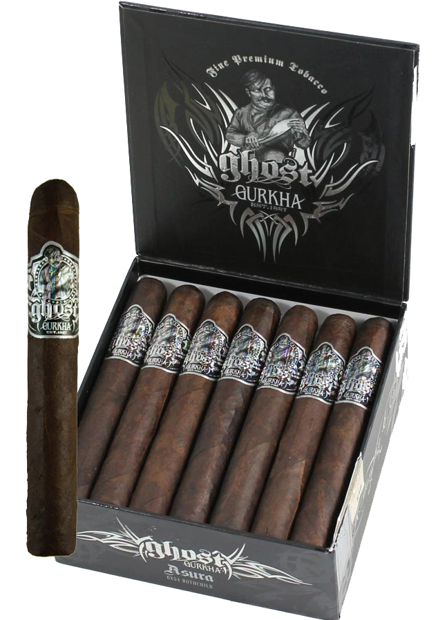 Gurkha Ghost Shadow Robusto Open Box 21p