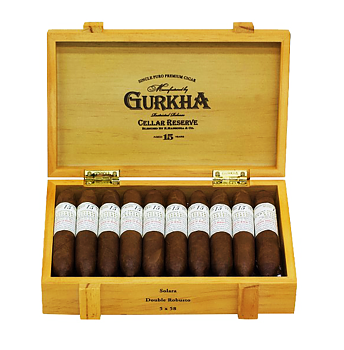 Gurkha Cellar Reserve 15 Year Solara - Double Robusto Open Box 20p