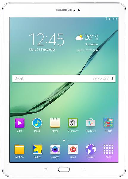 Samsung Galaxy Tab S2 9.7 VE SM-T819 32GB - 1 År Garanti Begagnad i Nyskick - Vit