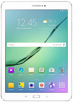 Samsung Galaxy Tab S2 9.7 VE SM-T819 32GB - 1 År Garanti Begagnad i Nyskick - Vit