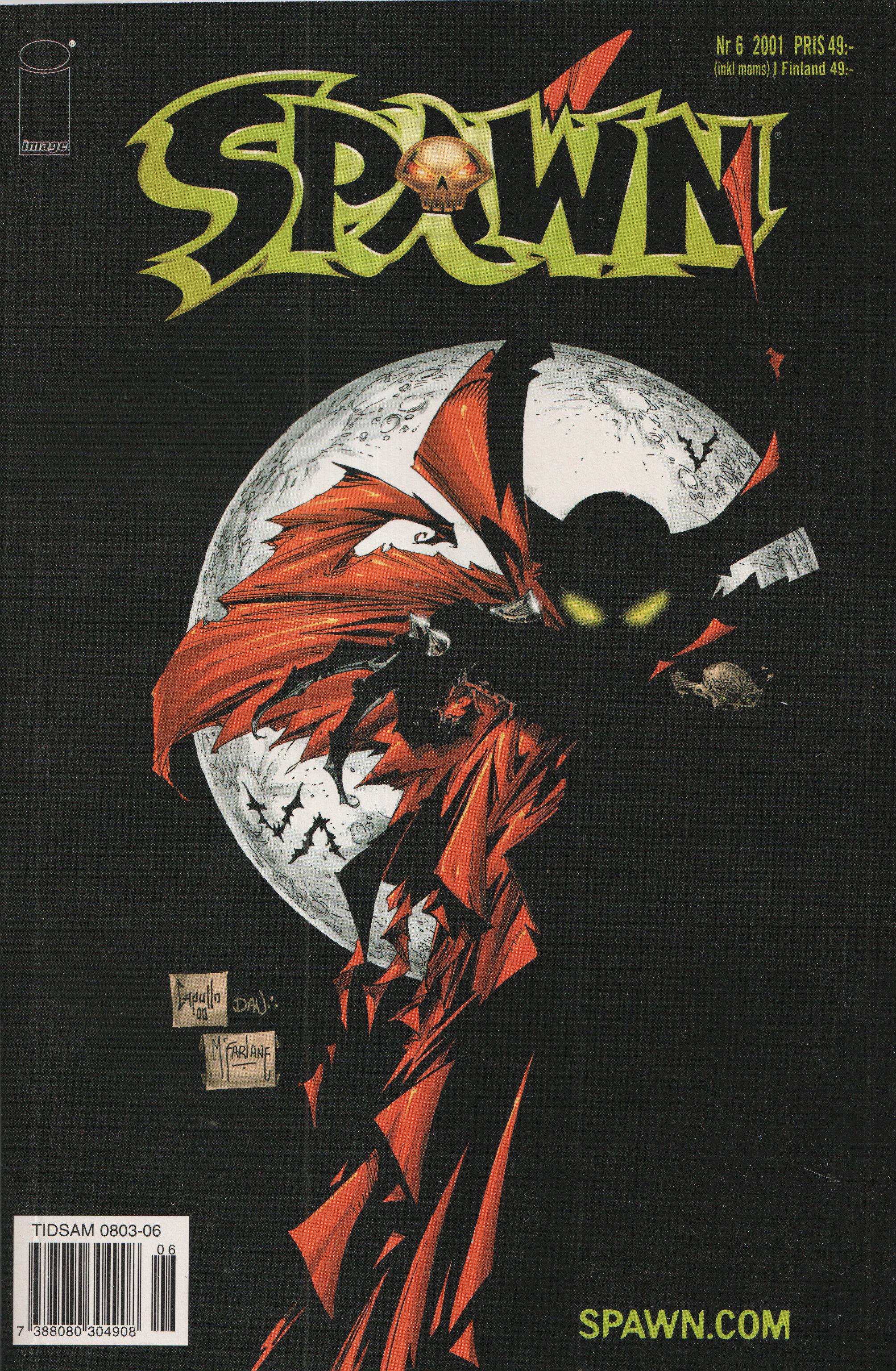 Spawn 2001 nr 6