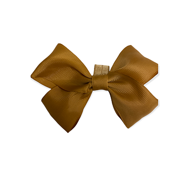 Melis Rosetter Dog Bow Camel Large