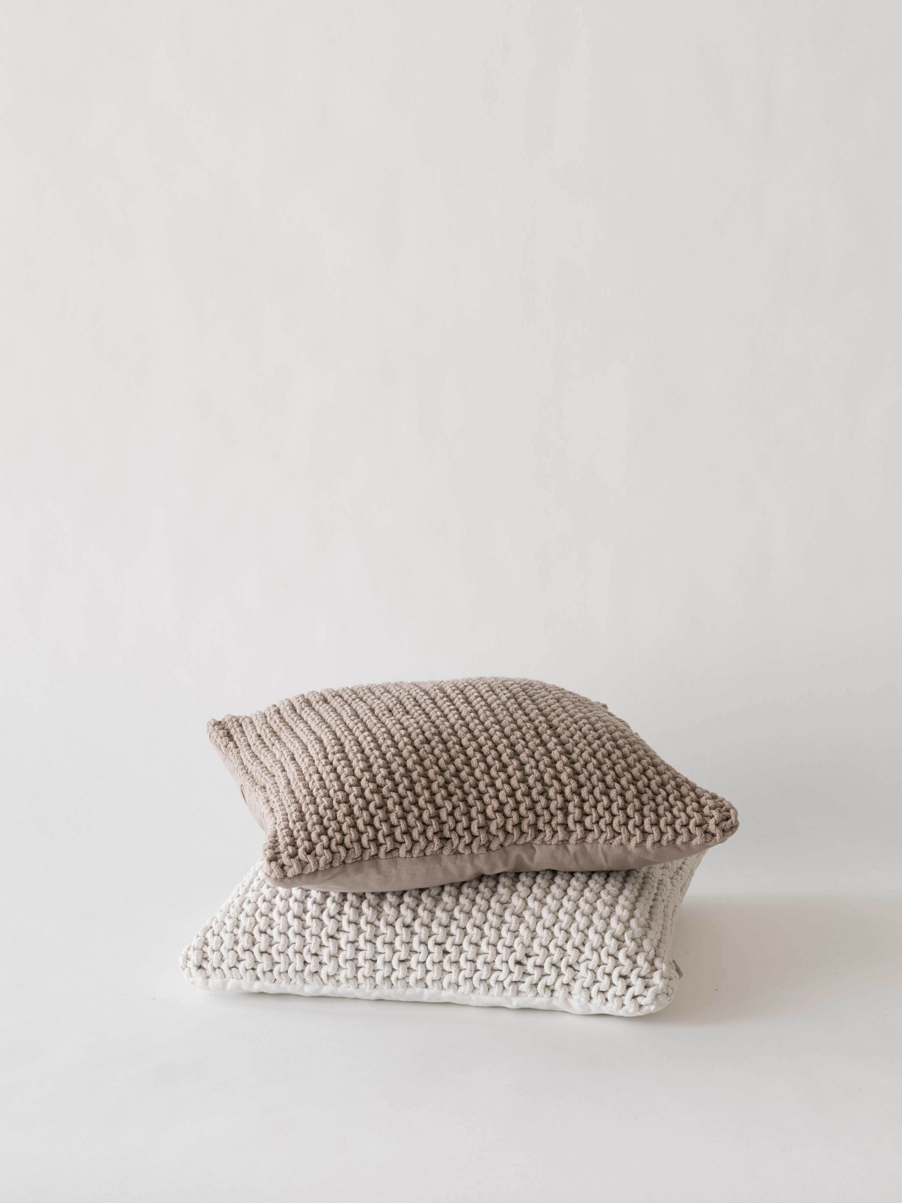 Tell Me More Rope Cushion Cover 50x50 Chestnut - 3