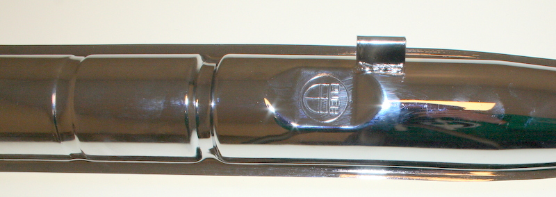 Auspuff, lüftergekühlt. Nevada und Dakota/VZ50 3000 - 2