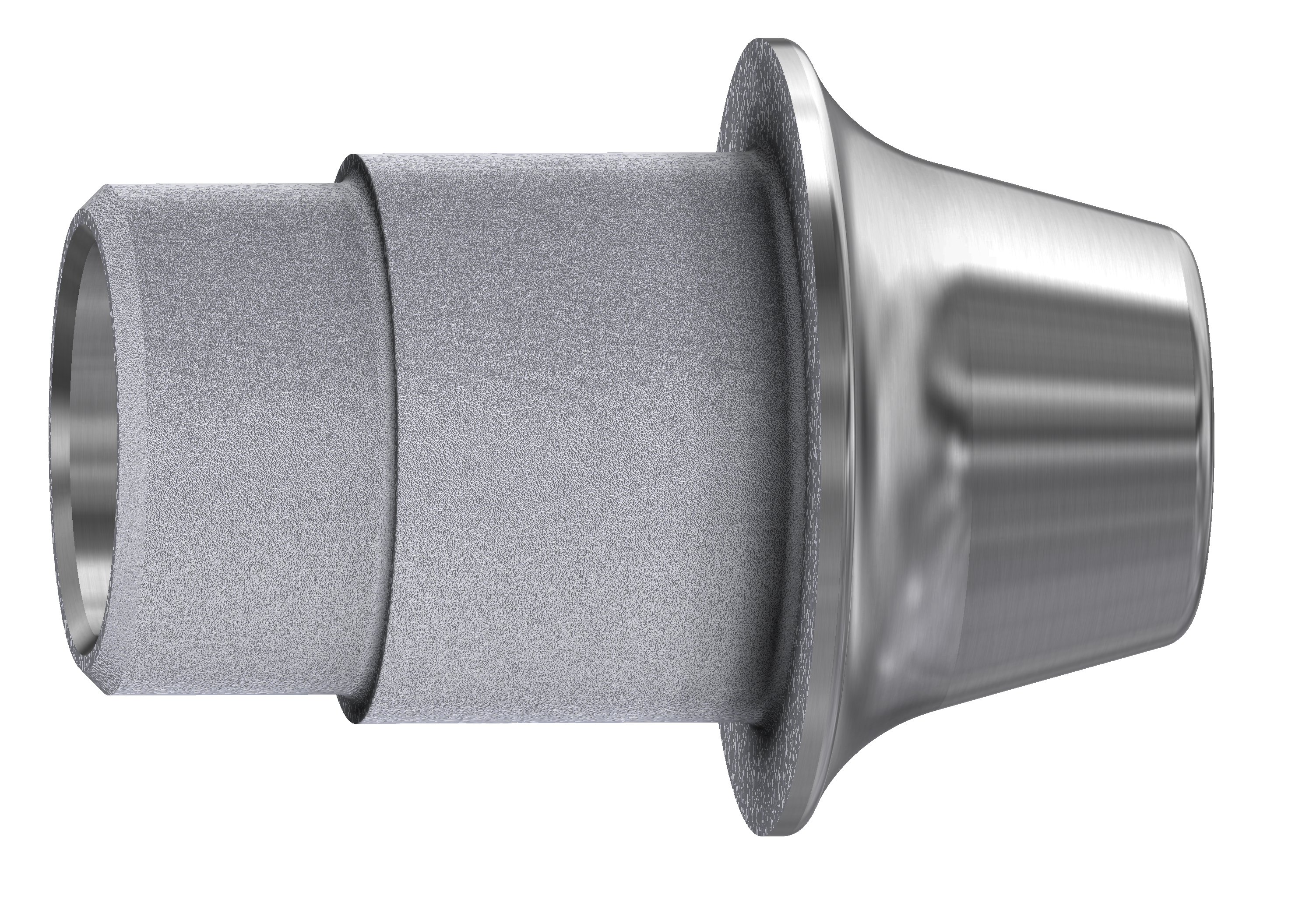 Titanbasis GH1,2 non-engaging RP til Straumann Bone Level®