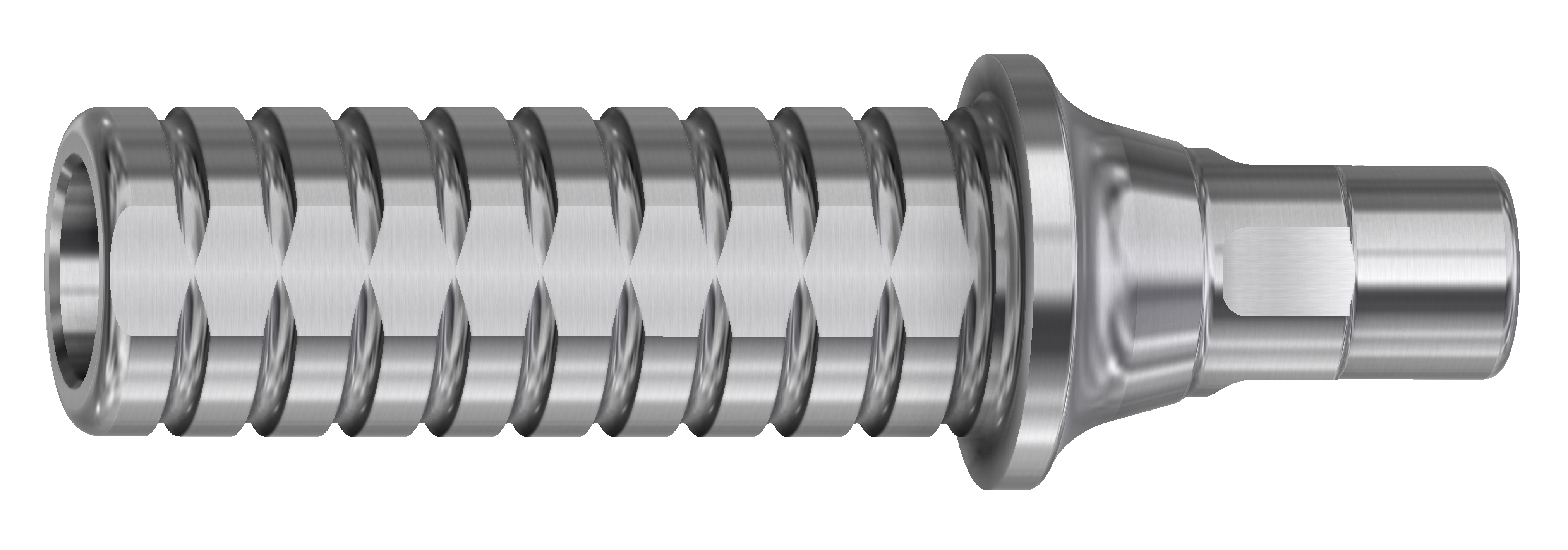 Temporary abutment engaging RP for Straumann Bone Level®
