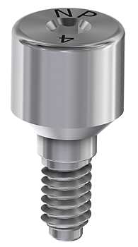 Healing abutment NP 4mm