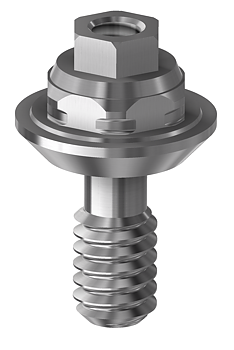 Abutment multiunit NP 1mm (on implant)