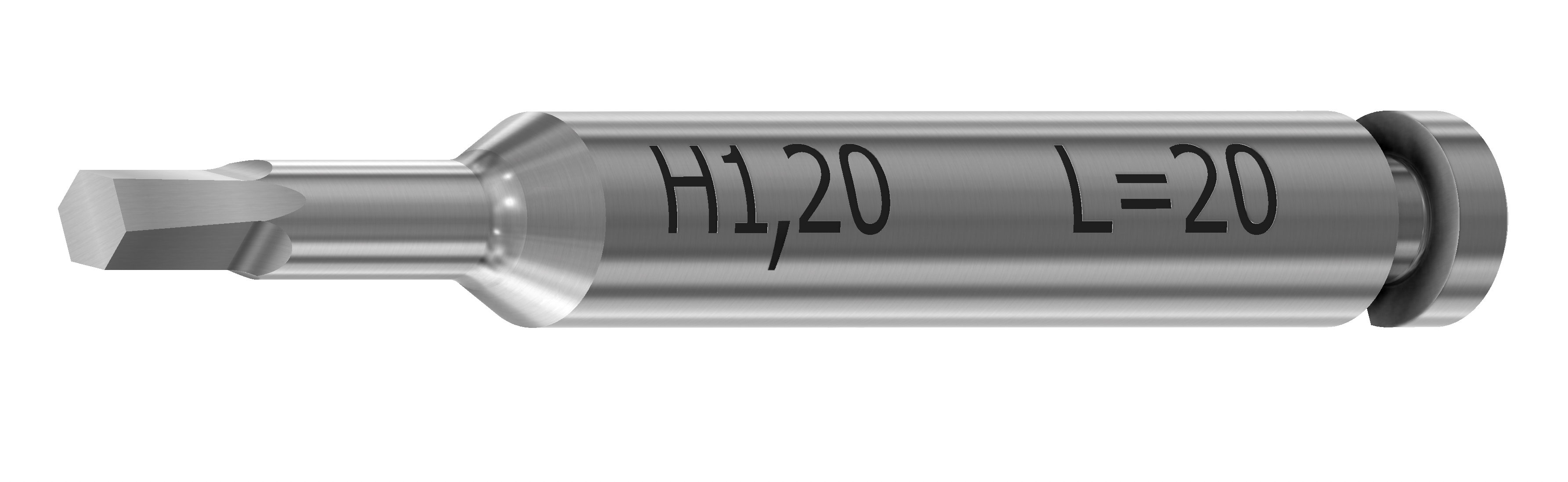 Screwdriver 20mm hex. 1,20mm 