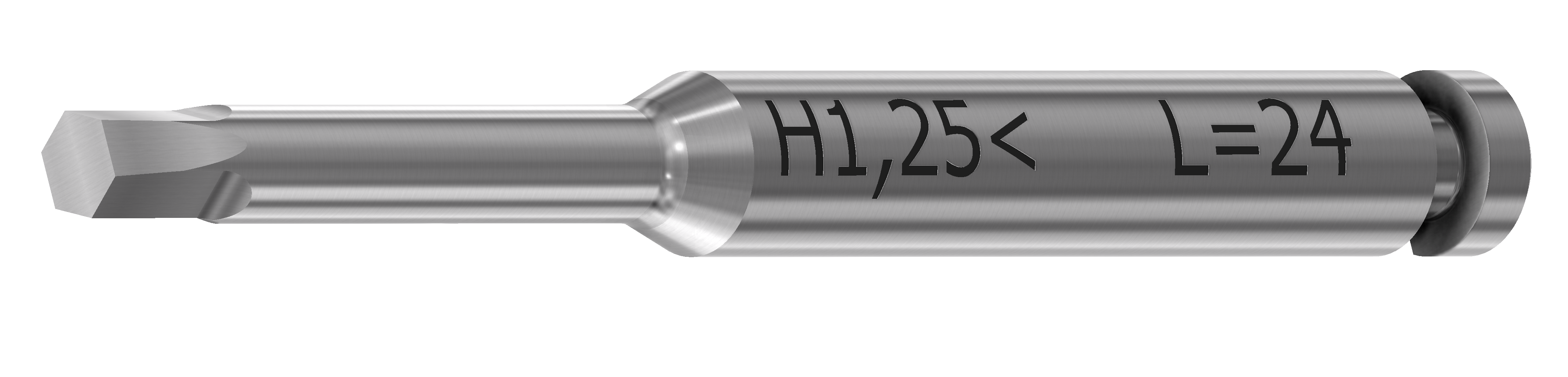 Screwdriver 24mm hex. 1,25mm head
