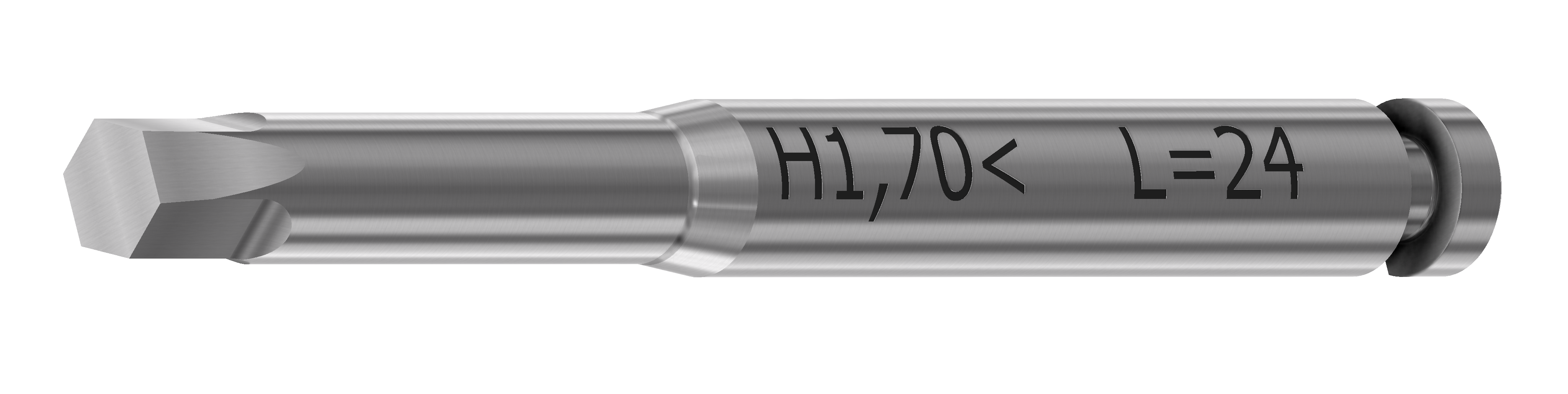 Screwdriver 24mm hex. 1,70mm head