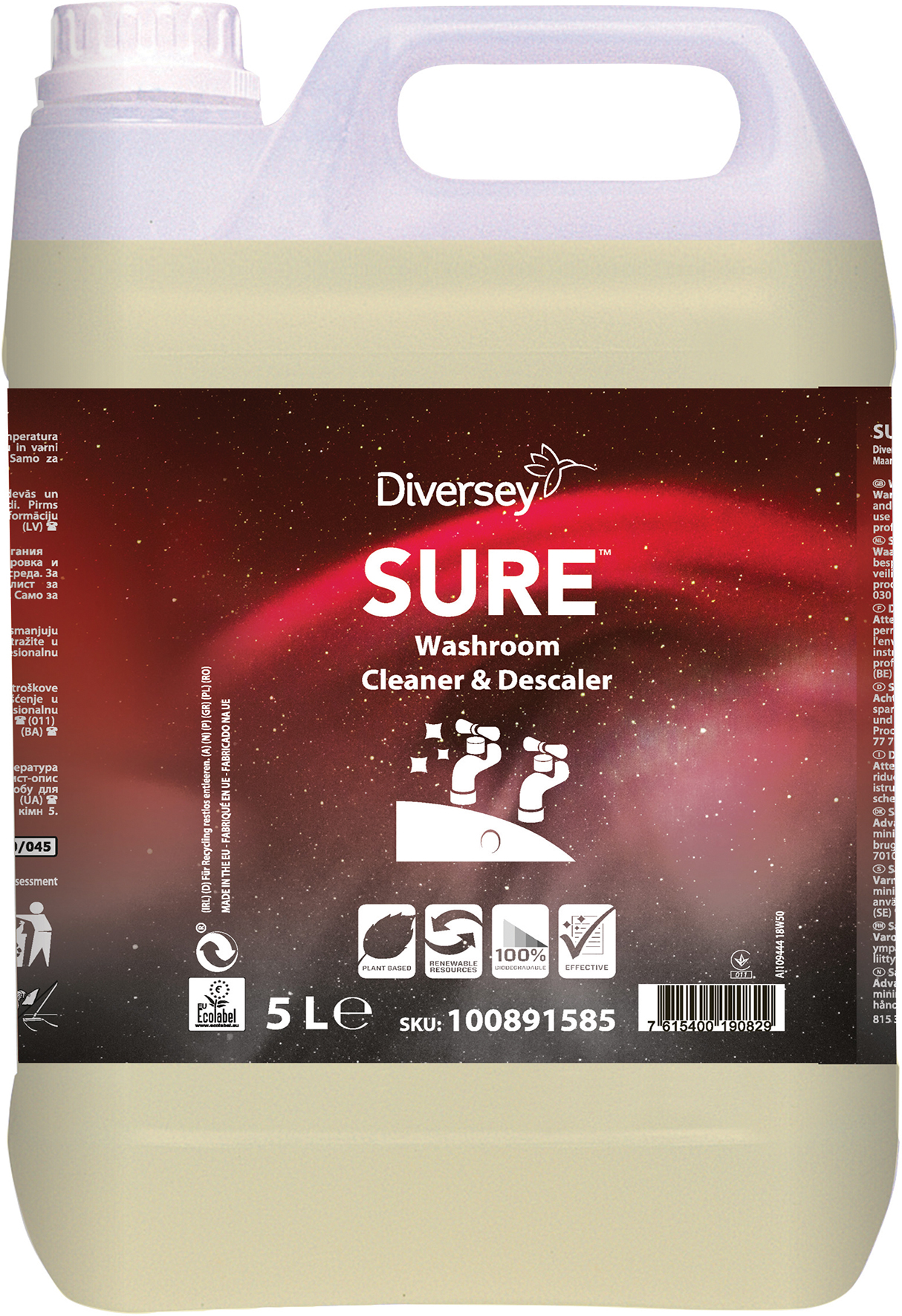 Sanitetsrent Kalk SURE 5L