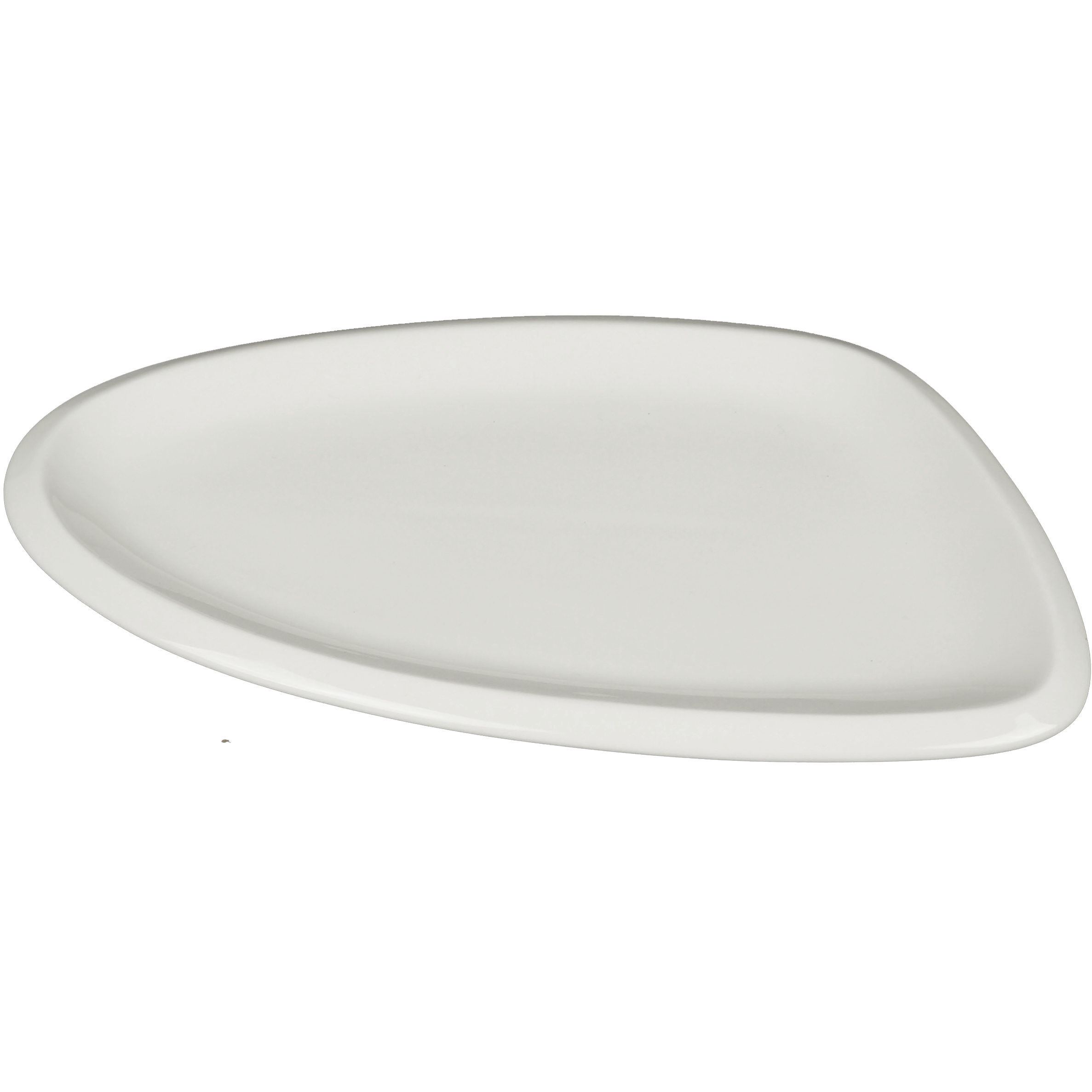 Porcelain Plate/Dish Triangular - 8 pack - 2