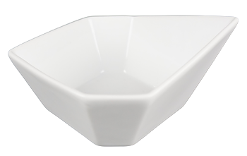 Mini Porcelain Bowl - Square - 12 pack