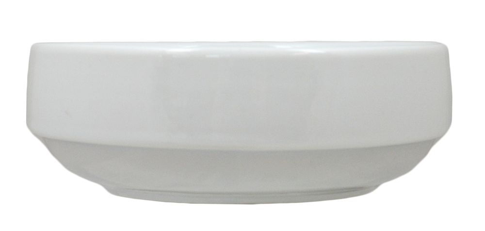 Porslins Skål Rund Platt Botten - 12 pack - 4