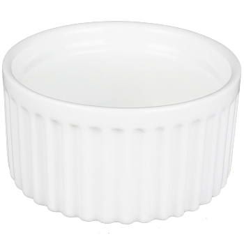 Mini Porcelain Bowl Sufflé Form - 12 pack