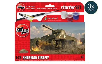 Sherman Firefly, set för nybörjare 1/72