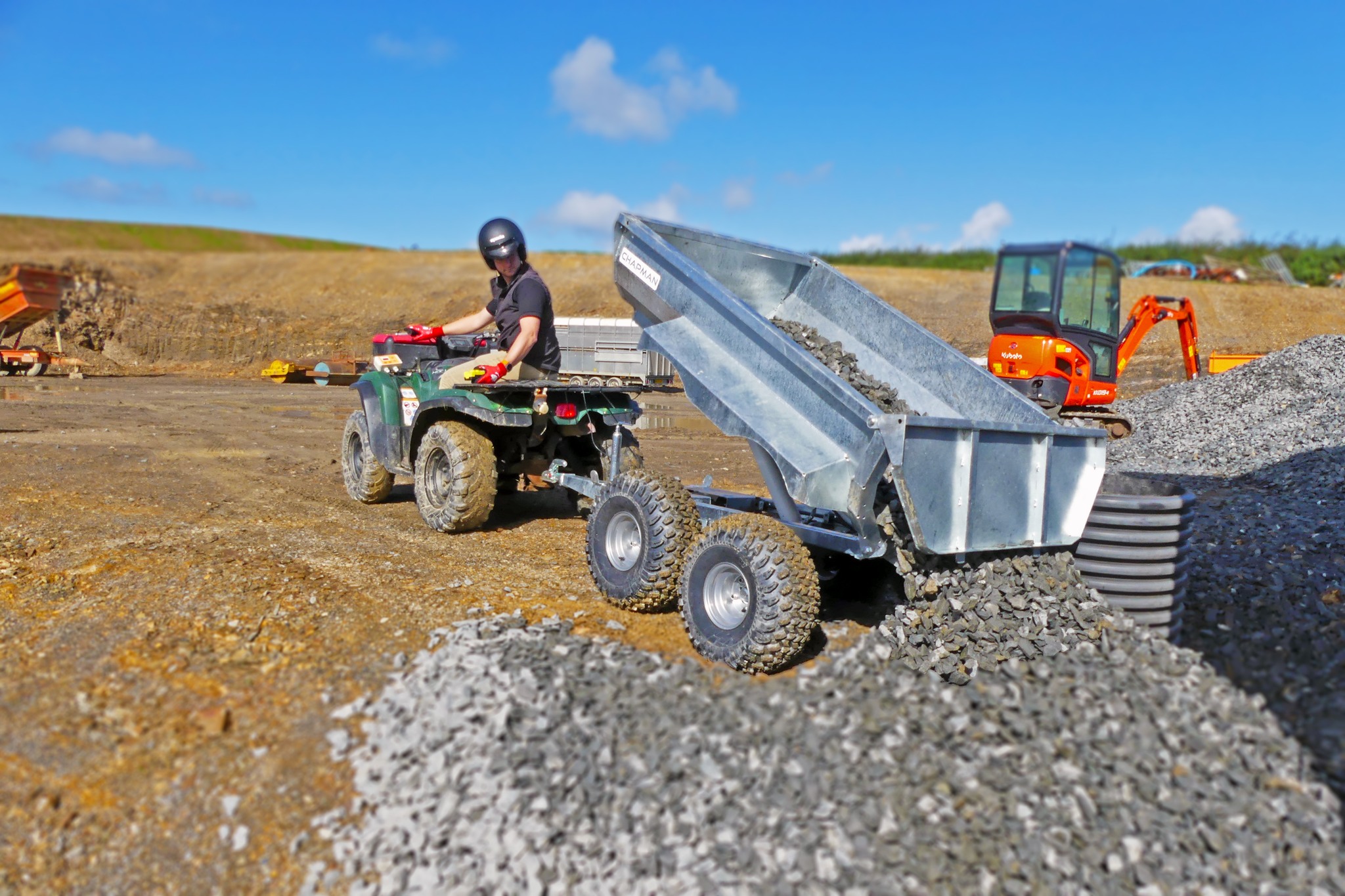 Dumpervagn ATV Chapman DT100 (FRI frakt)