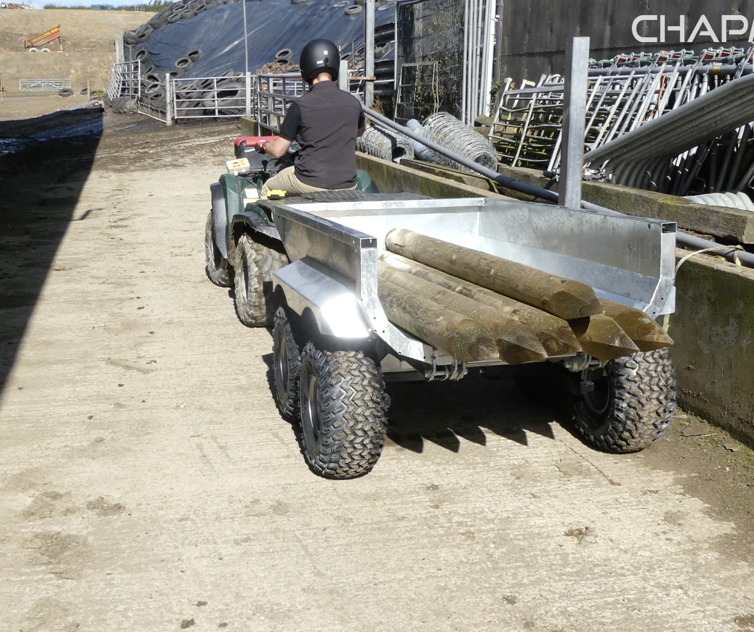 Dumpervagn ATV Chapman DT100 (FRI frakt) - 11