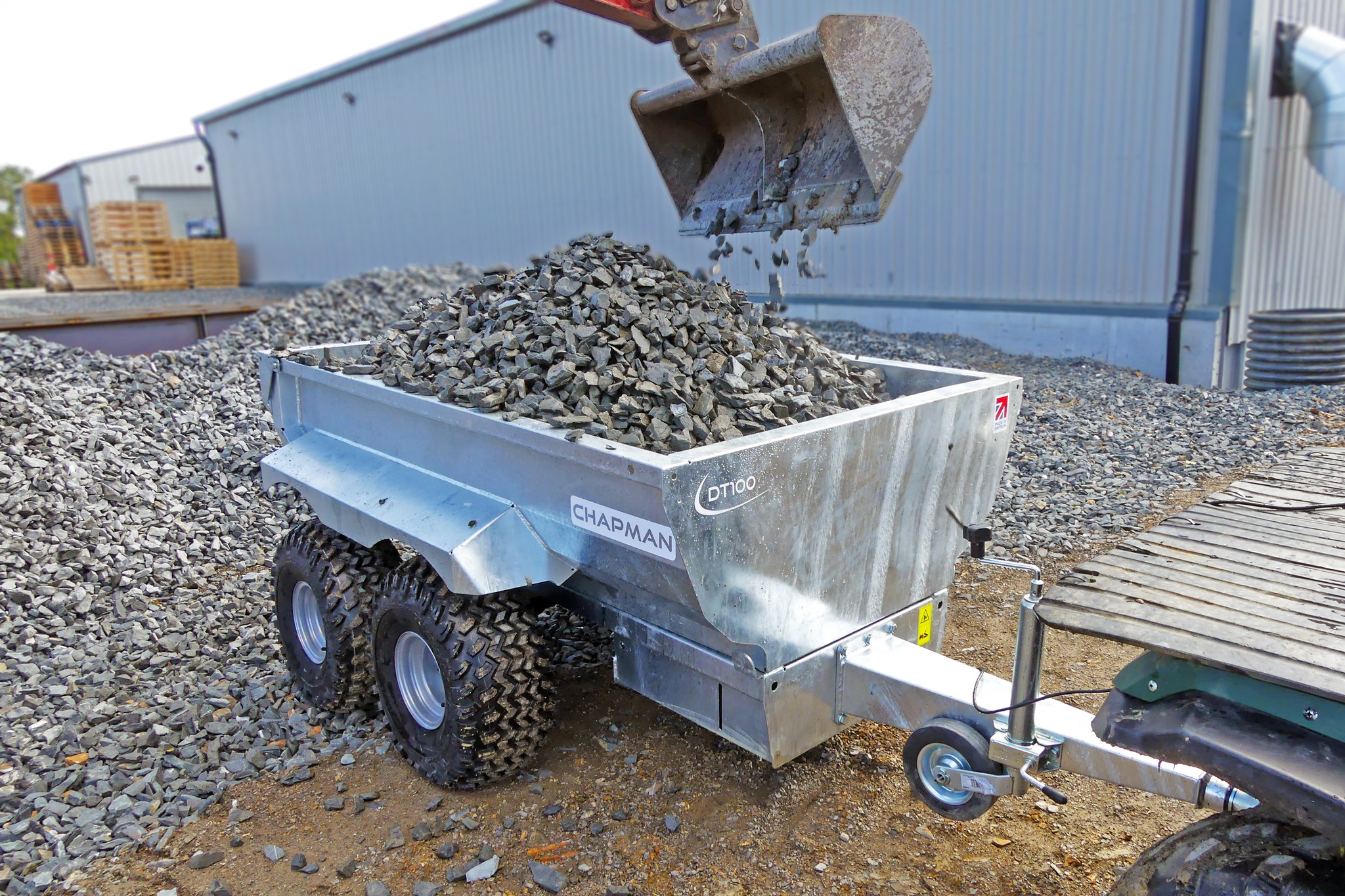 Dumpervagn ATV Chapman DT100 (FRI frakt) - 4