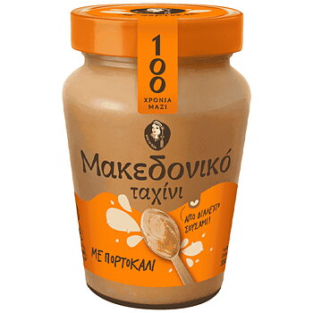tahini, macedoniko with orange 350g,