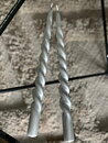 Screwed silver