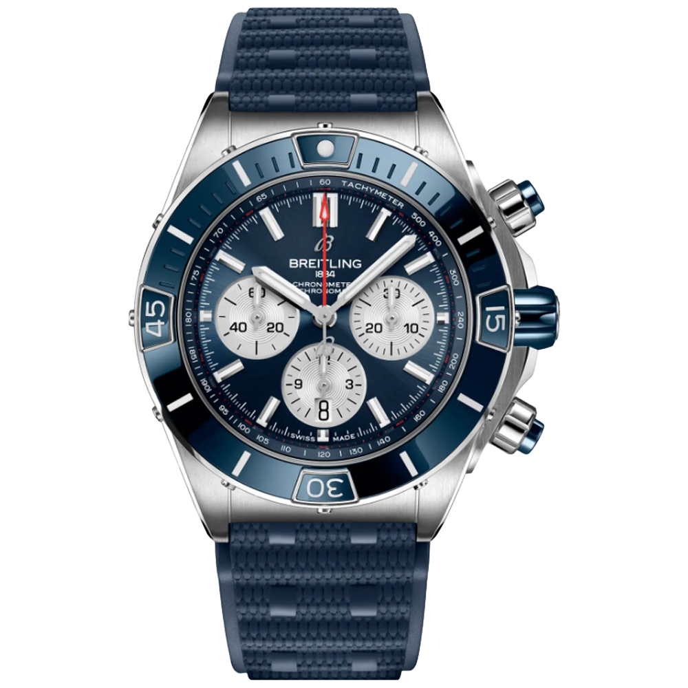 AB0136161C1S1 Breitling Super Chronomat B01 44 blå 
