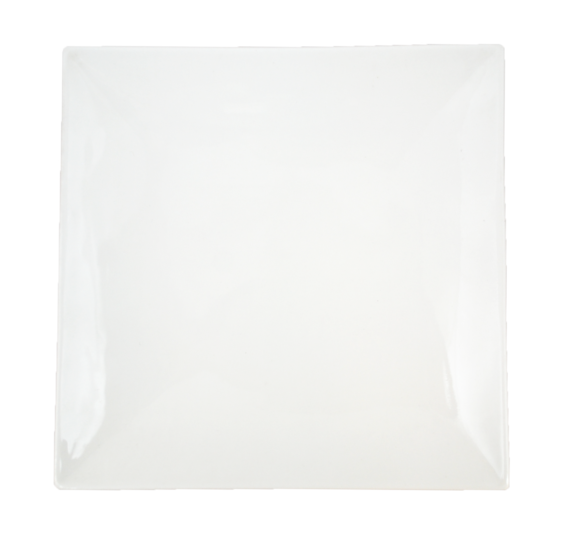 Thick Porcelain Plate Square - 4-pack - 3