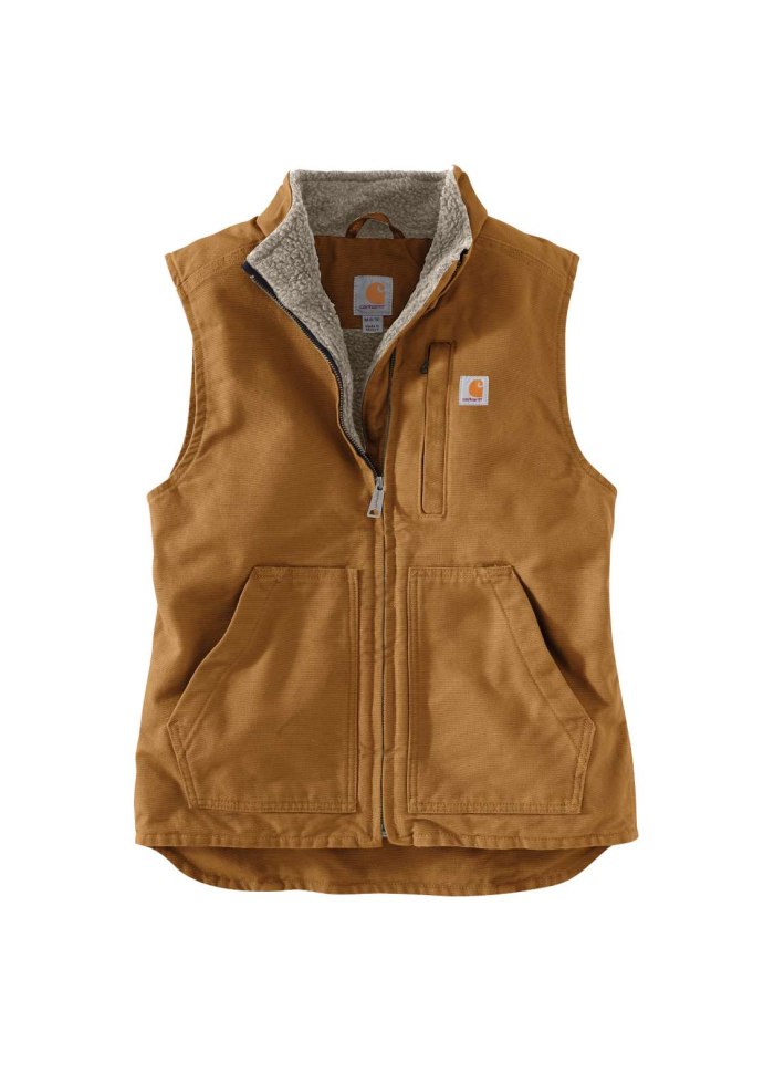 Carhartt (WOMEN) SHERPA LINED MOCK NECK VEST - 3
