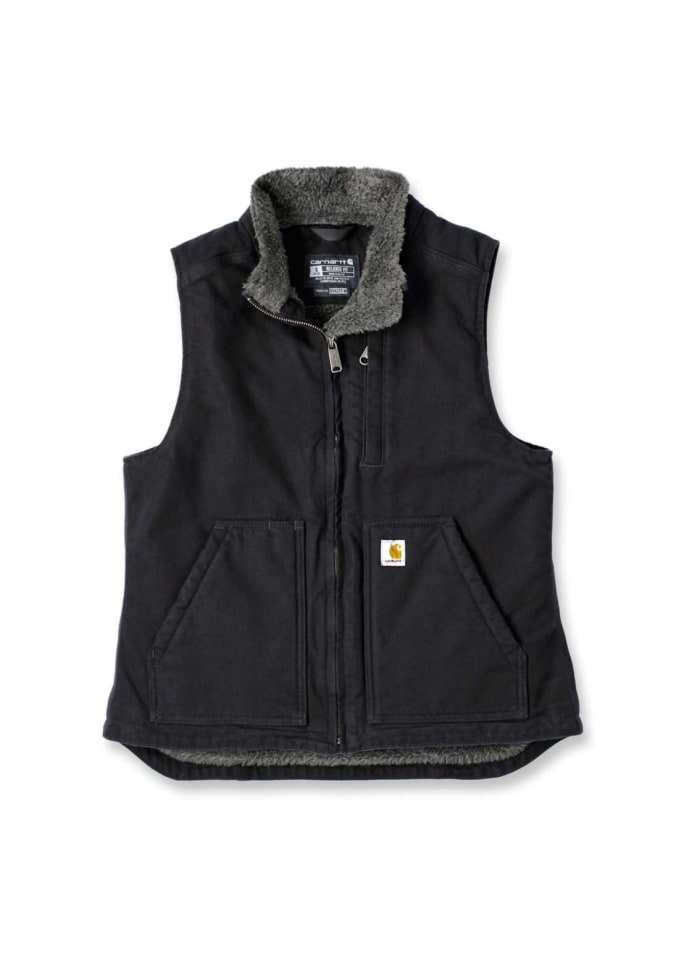 Carhartt (WOMEN) SHERPA LINED MOCK NECK VEST - 2