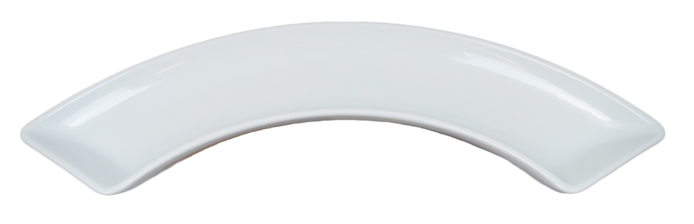 Porcelain Arch Dish Bow - 4 pack