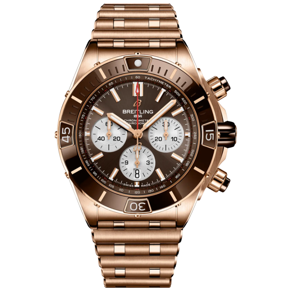 Breitling RB0136E31Q1R1 Breitling Super Chronomat B01 44 18 K Rosé 