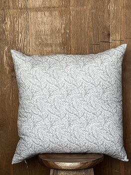Kudde William Morris Willow Boughs print, natur