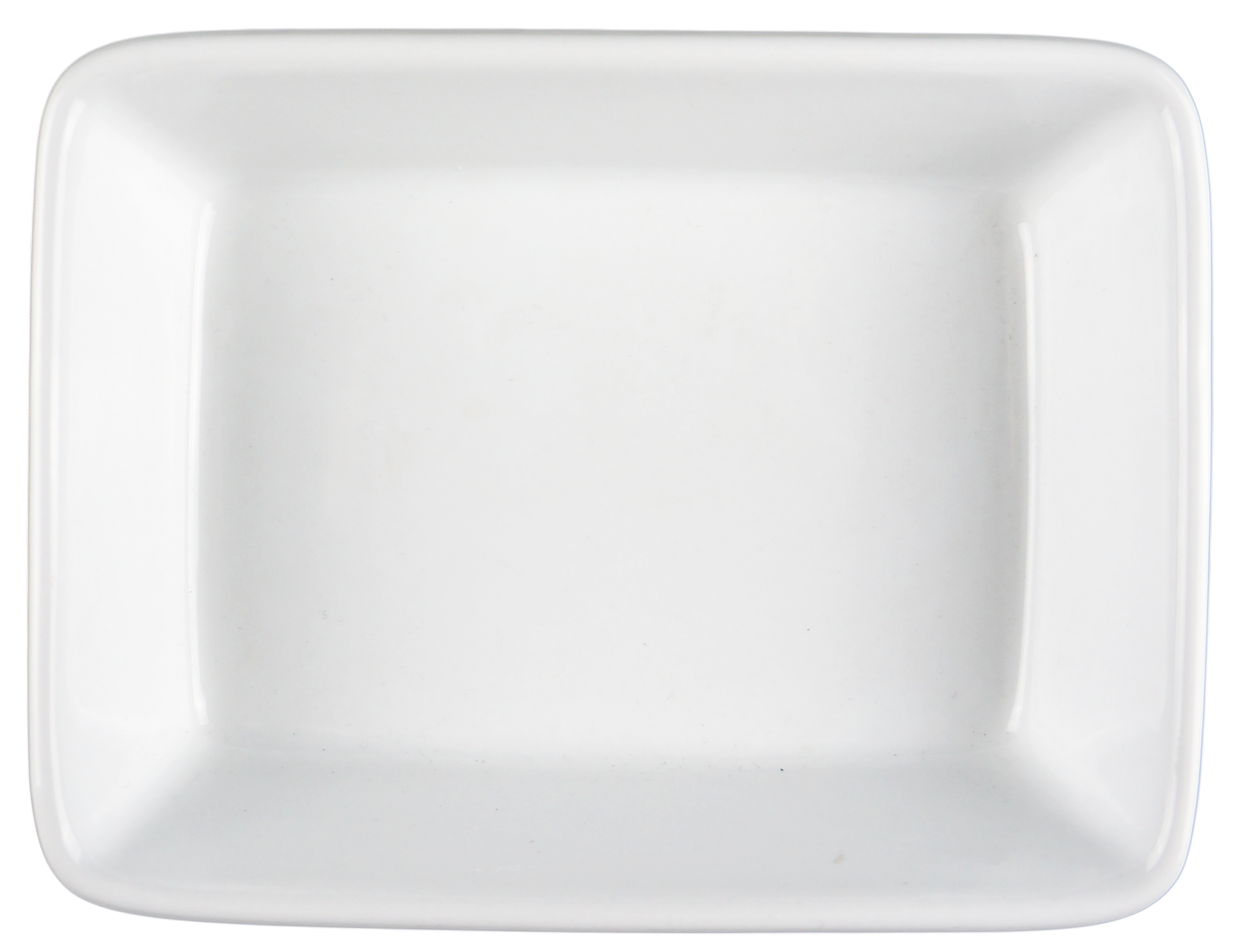 Porcelain Shape - Rectangular - Patterned Edge - 6 Pack - 2
