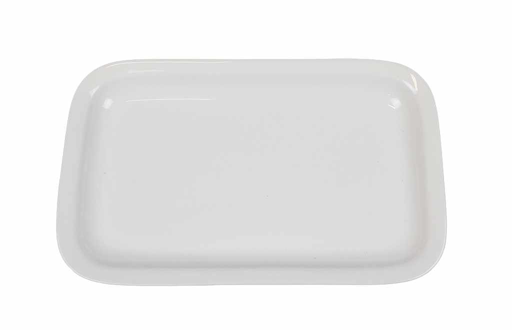 Rektangulär Djup Porslins Tallrik/Fat – Runda - 4 pack - 2