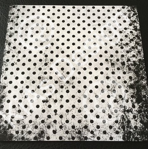 008 KD mp black  dots with grunge frame