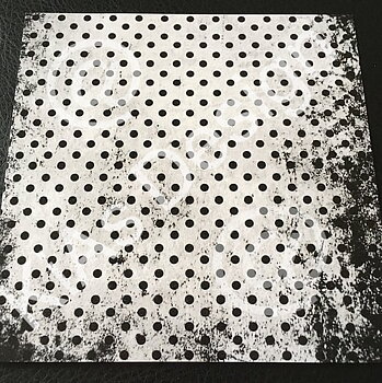 008 KD mp black  dots with grunge frame