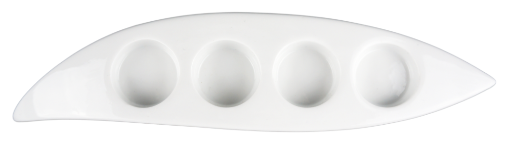 Mjuk Ljusstake i Porslin – Värmeljus - 4 pack - 2