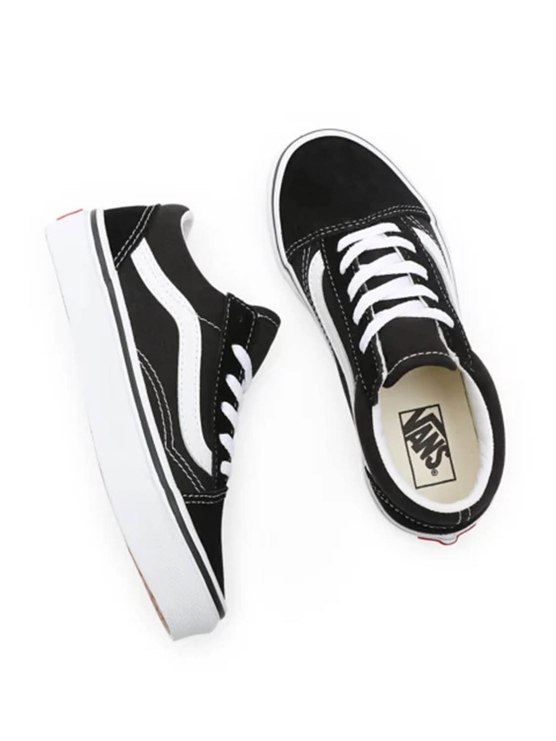 Vans Junior/Kids - Old Skool Black/White - 4