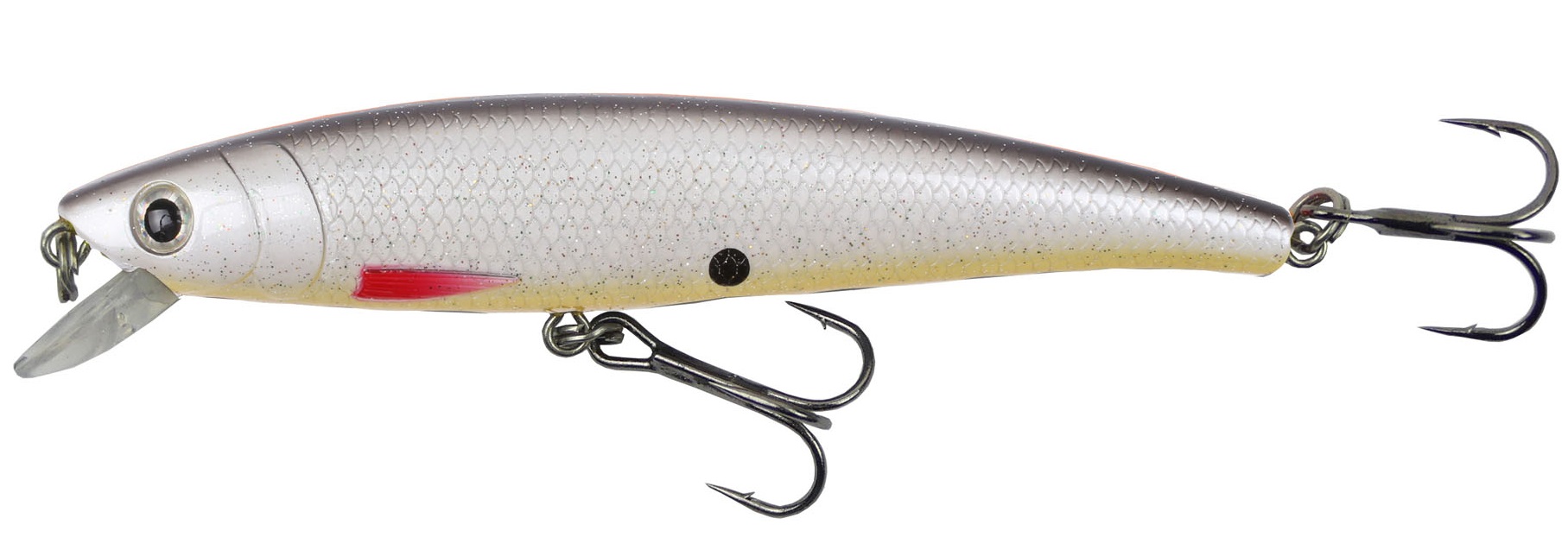 Det perfekta betet för lax- och öringtrolling. Fungerar givetvis lika bra att spinnfiska abborre och gädda med. 9cm black herring